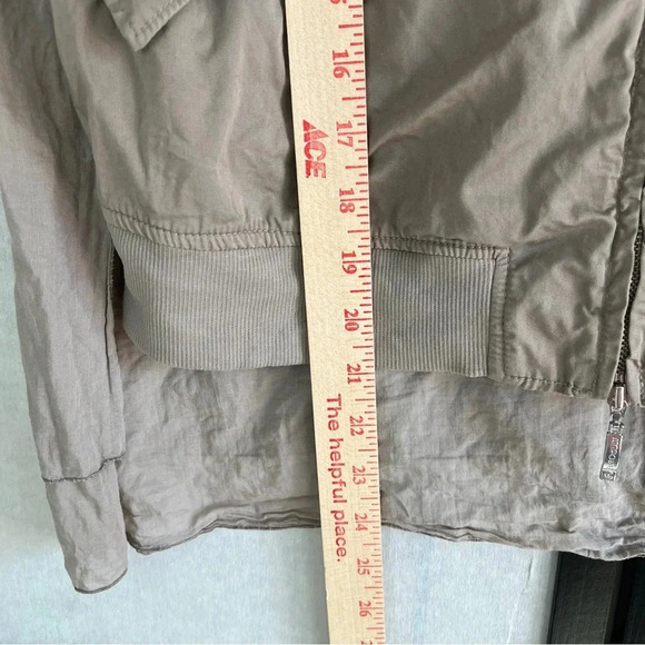 EUROPEAN CULTURE Design by David Peppicelli Zip Jacket Tan Size Large - Picture 9 of 15